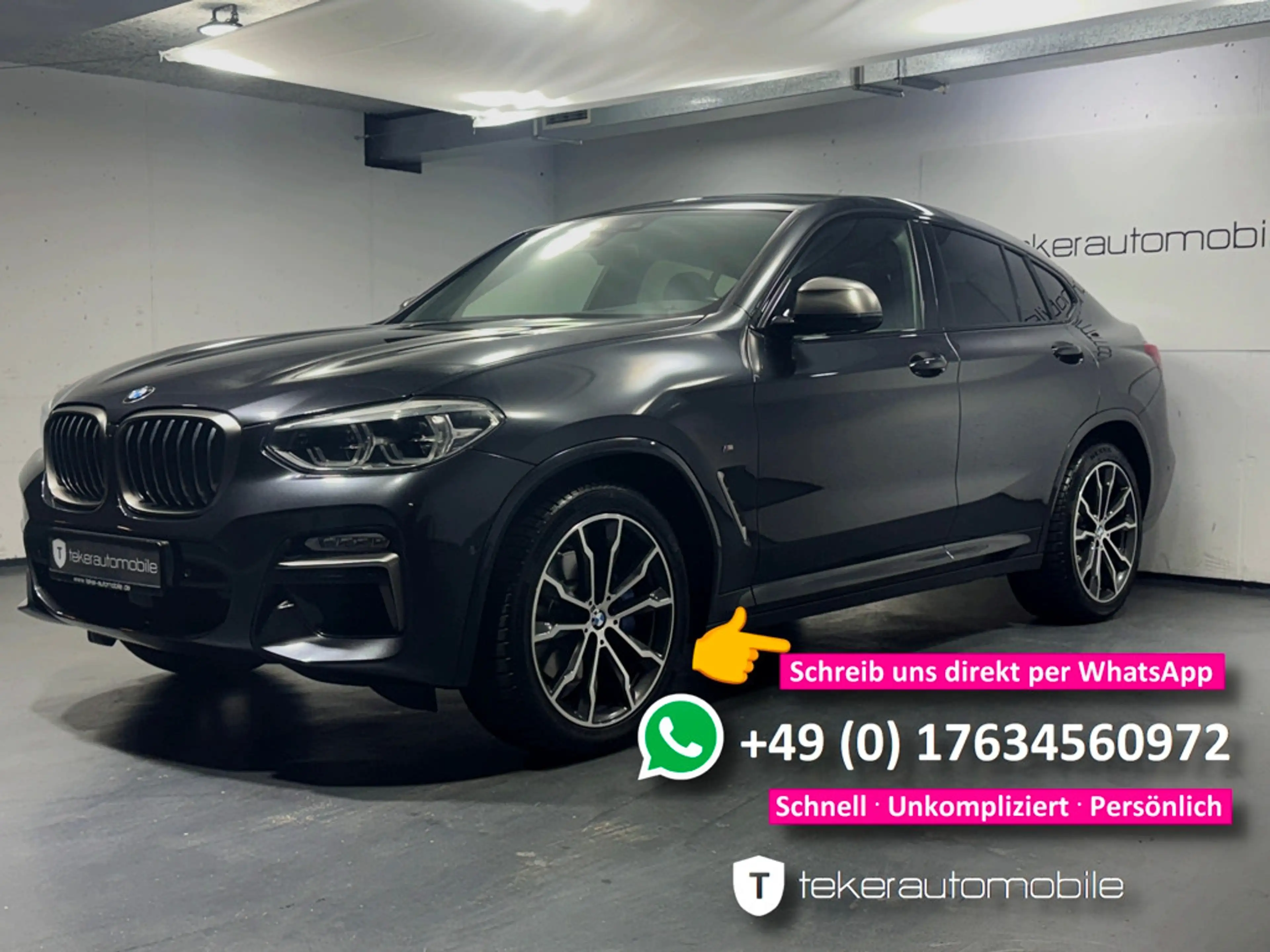 BMW X4 M40 d *CarPlay*HuD*Pano*LED*