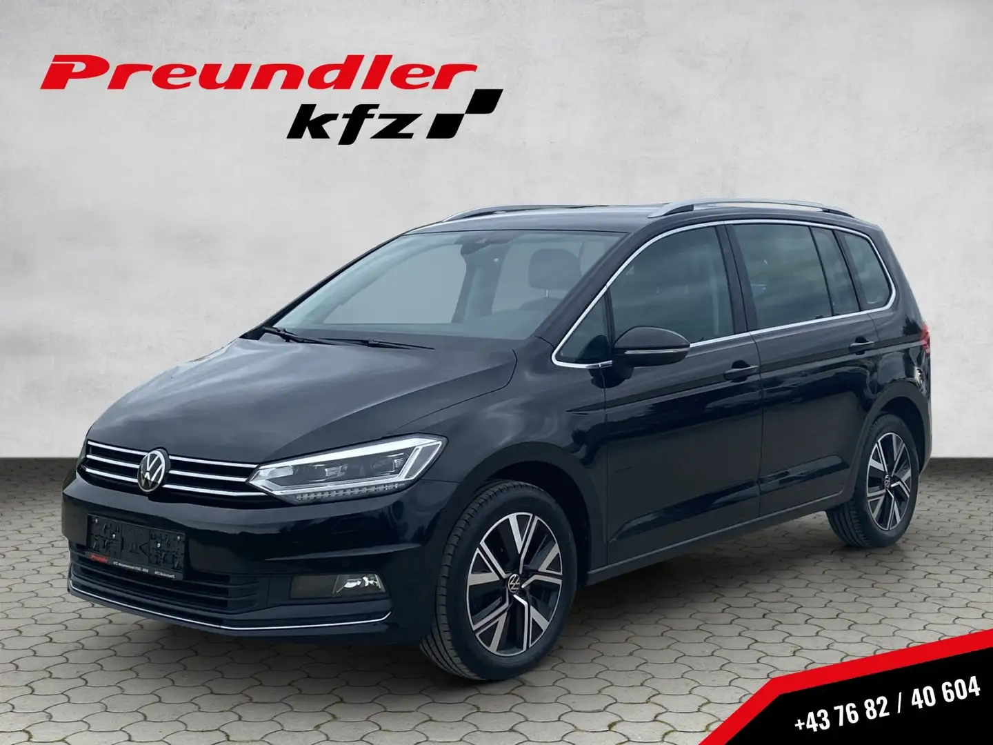 Volkswagen Touran Highline BMT/Start-Stopp Schwarz - 1