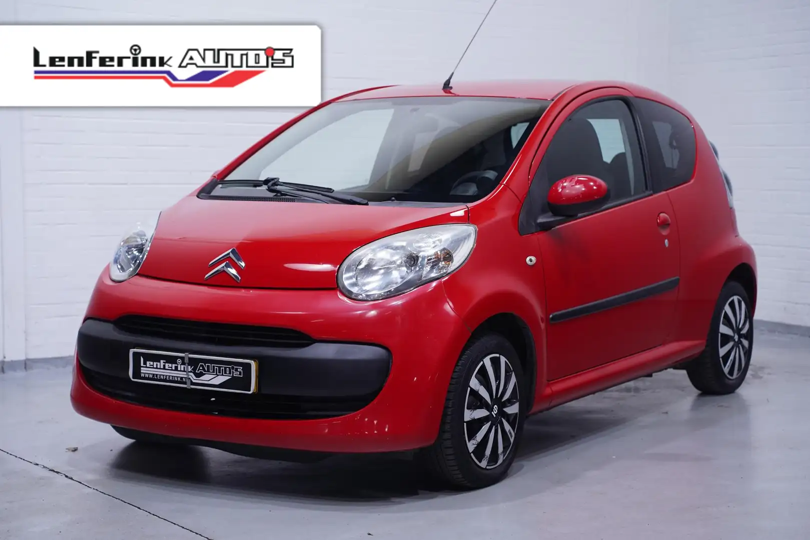 Citroen C1 1.0-12V Séduction Airco Centrale vergrendeling + e Rood - 1