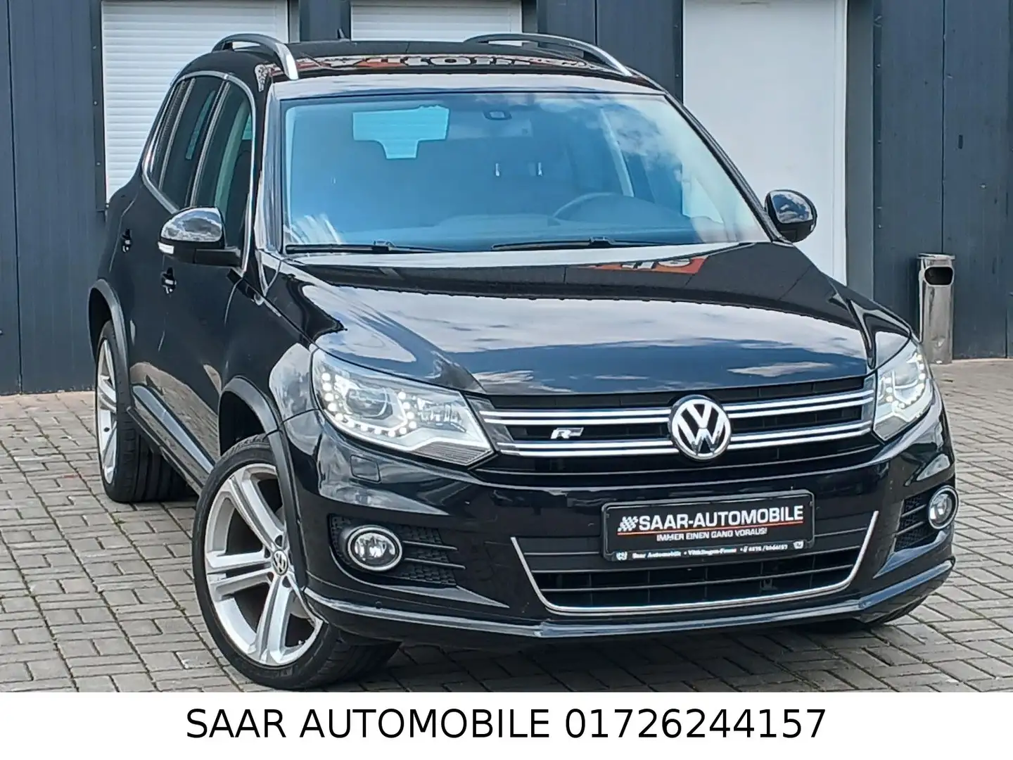 Volkswagen Tiguan 2.0TDI R-line 4Motion AUTOM/LED/PANO/NAVI Schwarz - 1