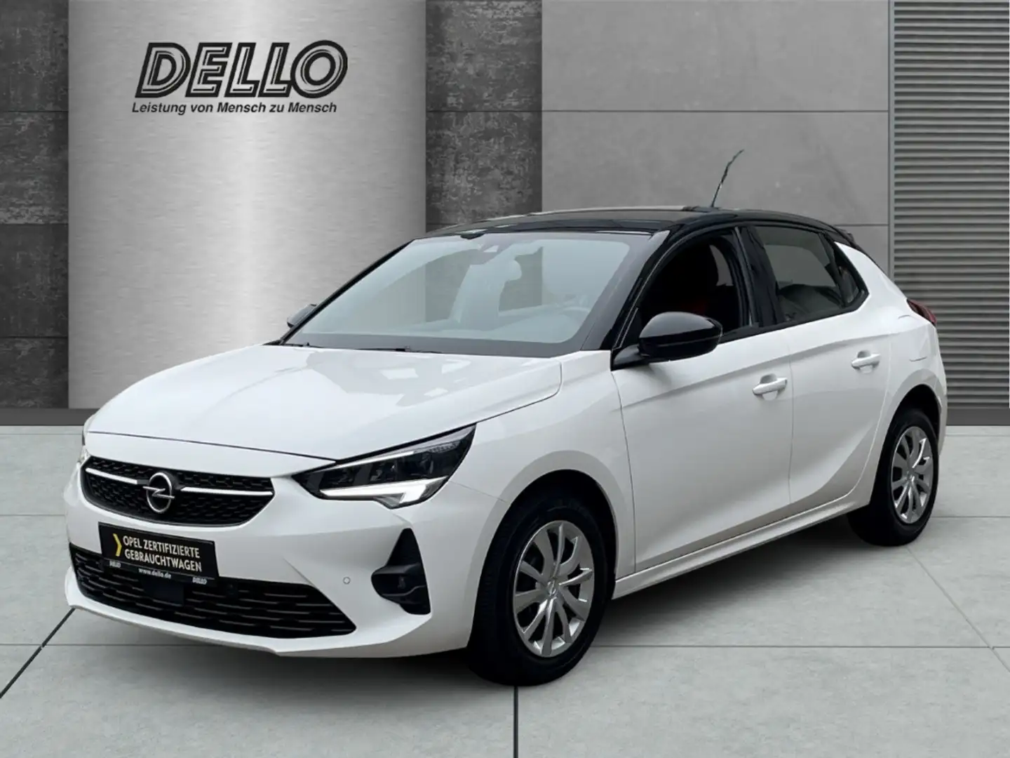 Opel Corsa GS Line 1.2 PDC+Kamera Sitzh. CarPlay Klimaauto Weiß - 1