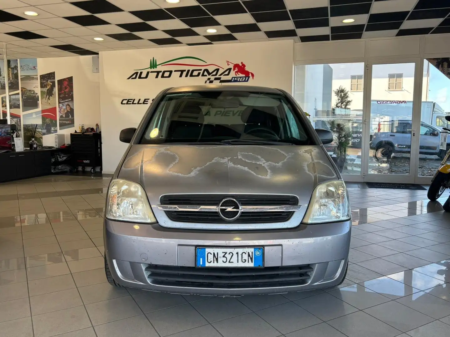 Opel Meriva Meriva I 2003 1.4 16v Enjoy Gris - 2