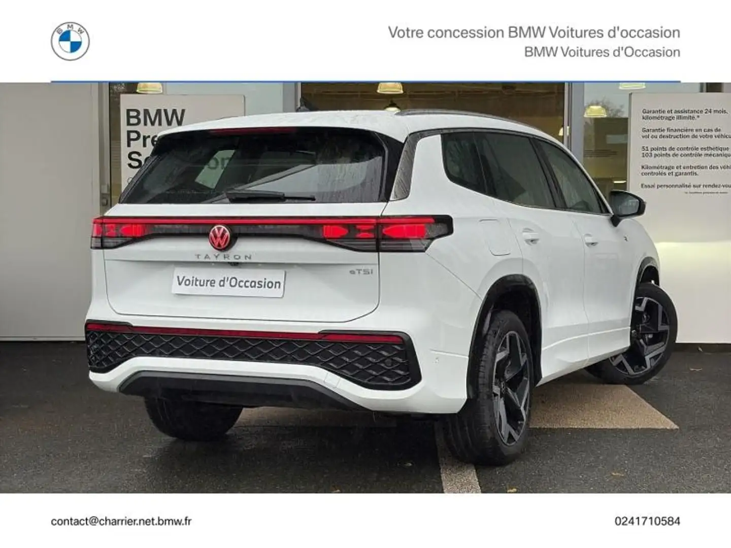 Volkswagen Tayron 1.5 eTSI 150ch R-Line Exclusive DSG7 7 places Blanc - 2