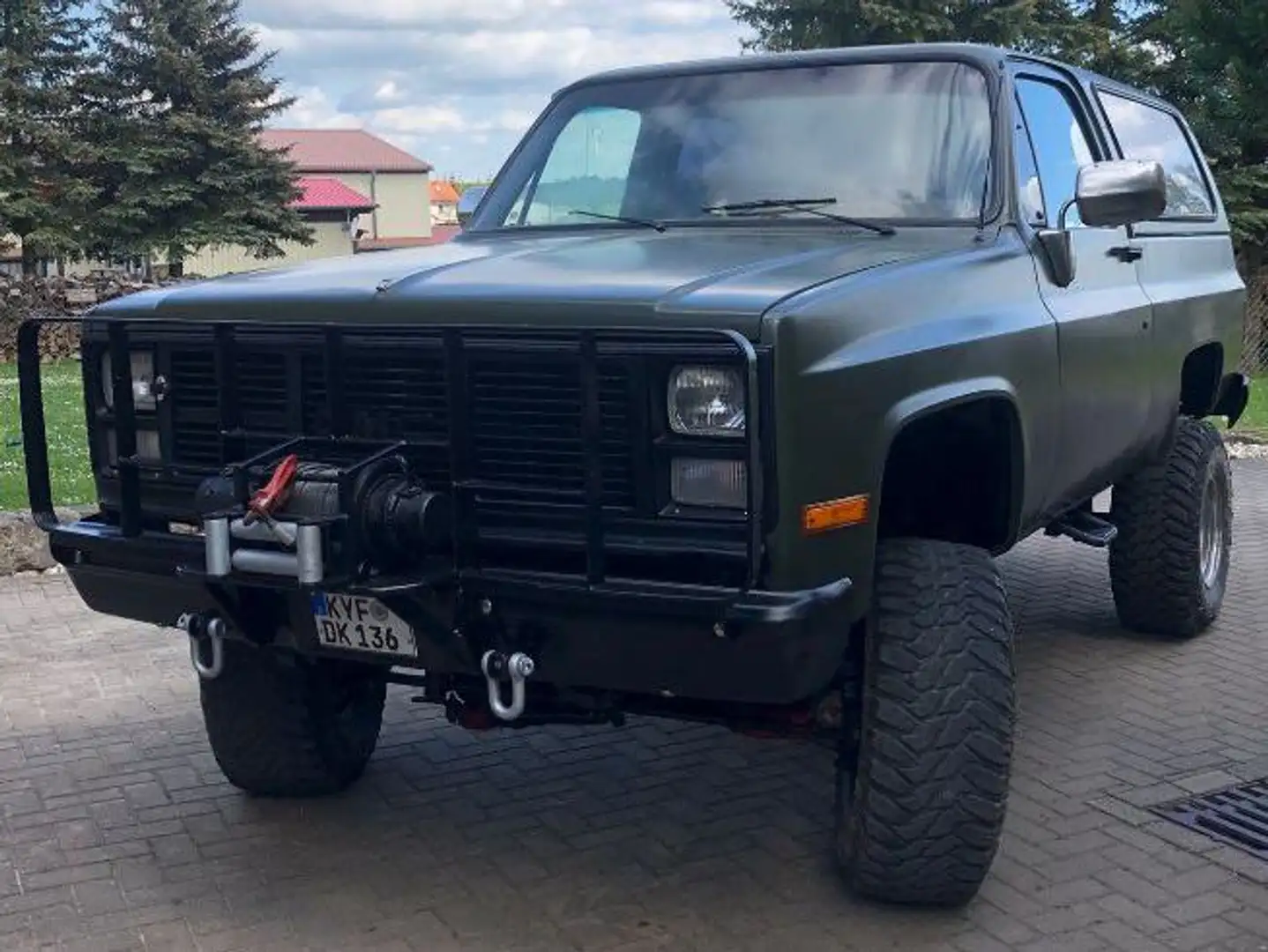 Chevrolet Blazer K5 + Ahk/Teilleder/Automatik/HU Neu! Grün - 1