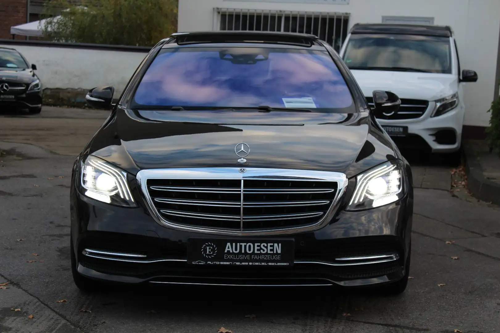 Mercedes-Benz S 560 4MATIC BURMESTER+PANORAMADACH+LUFTFEDERUNG Schwarz - 2