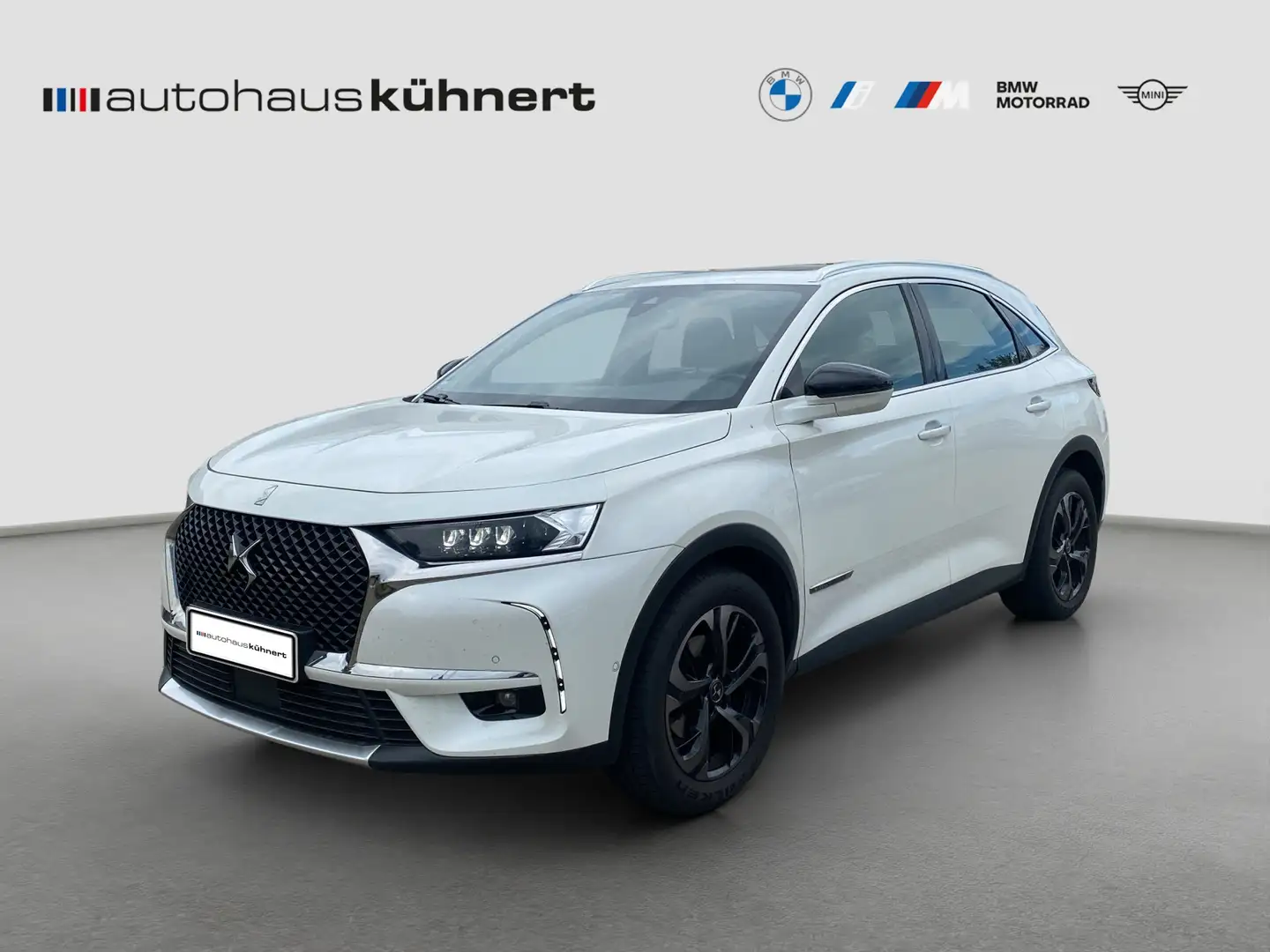 DS Automobiles DS 7 Crossback DS7 Crossback PureTech 225 Aut. SO CHIC PanoSD Spu Blanc - 1