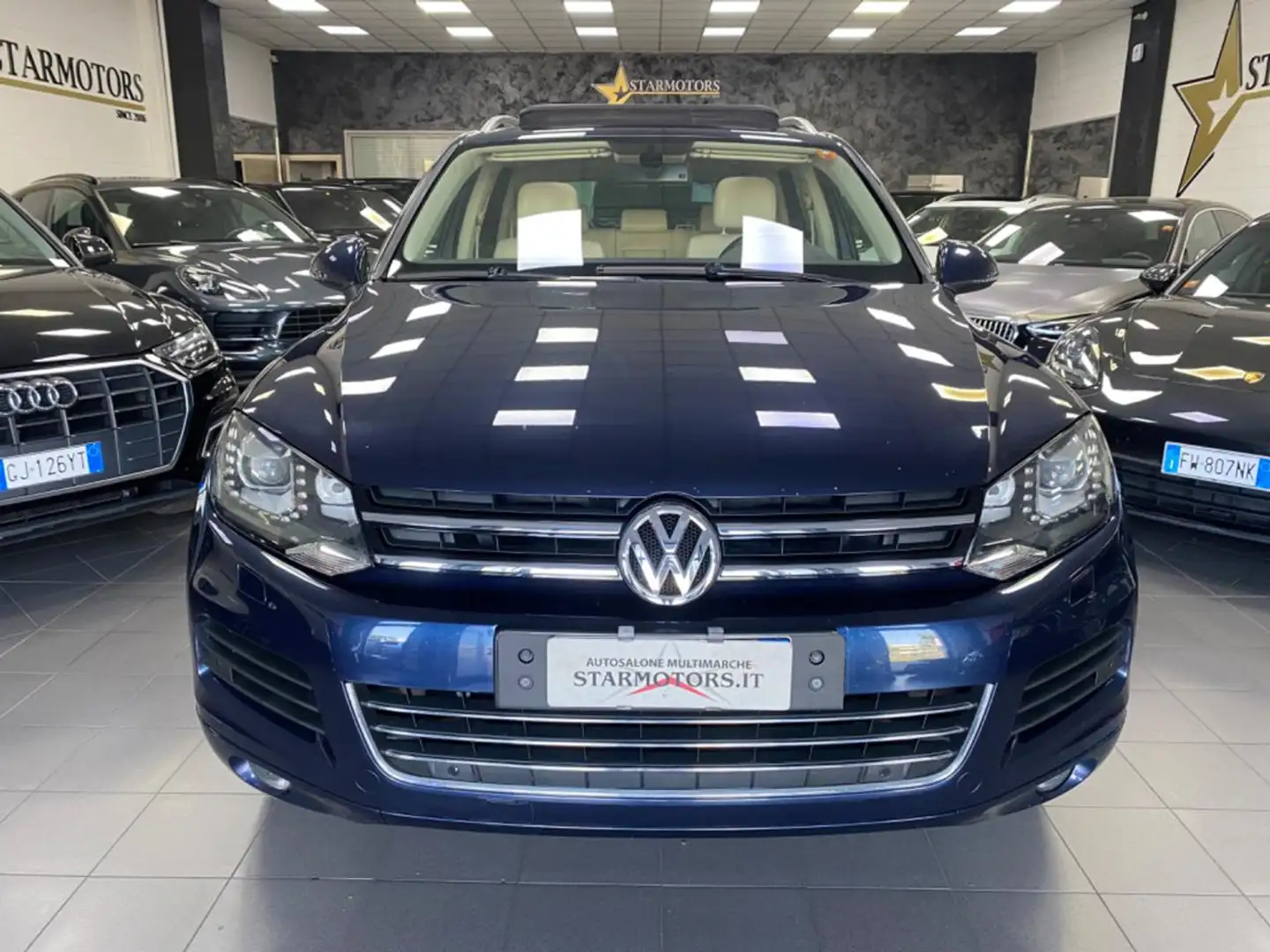 Volkswagen Touareg 3.0 V6 tdi Executive 245cv tiptronic *Tetto Pelle* Albastru - 1