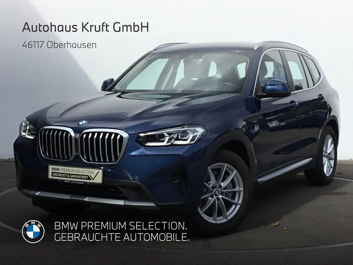 BMW X3 xDrive30i NAVI+KAMERA+HIFI+LM18+LED Bleu - 2