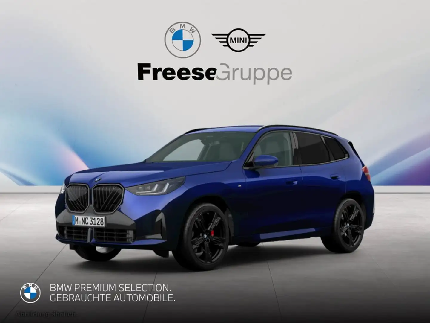BMW X3 20d xDrive M Sportpaket HK HiFi DAB LED RFK Blau - 1