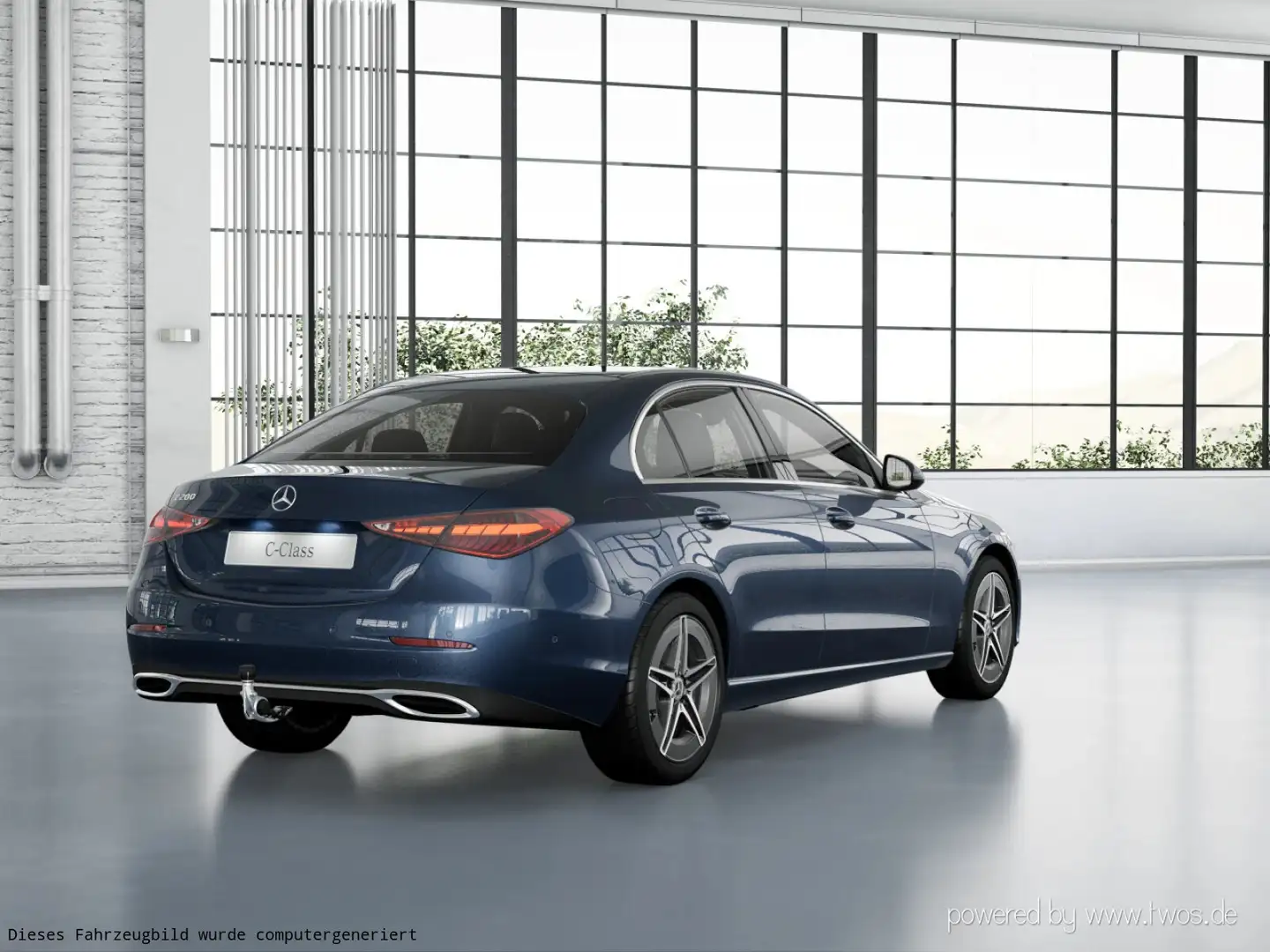 Mercedes-Benz C 200 C 200 *AVANTGARDE*AHK*KAMERA*SHZ*DISTR*LED* Blau - 2