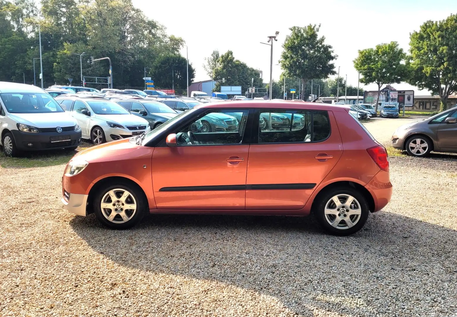 Skoda Fabia Ambiente 1.2 Euro 4*Tempomat*Klima*M+S* Orange - 2