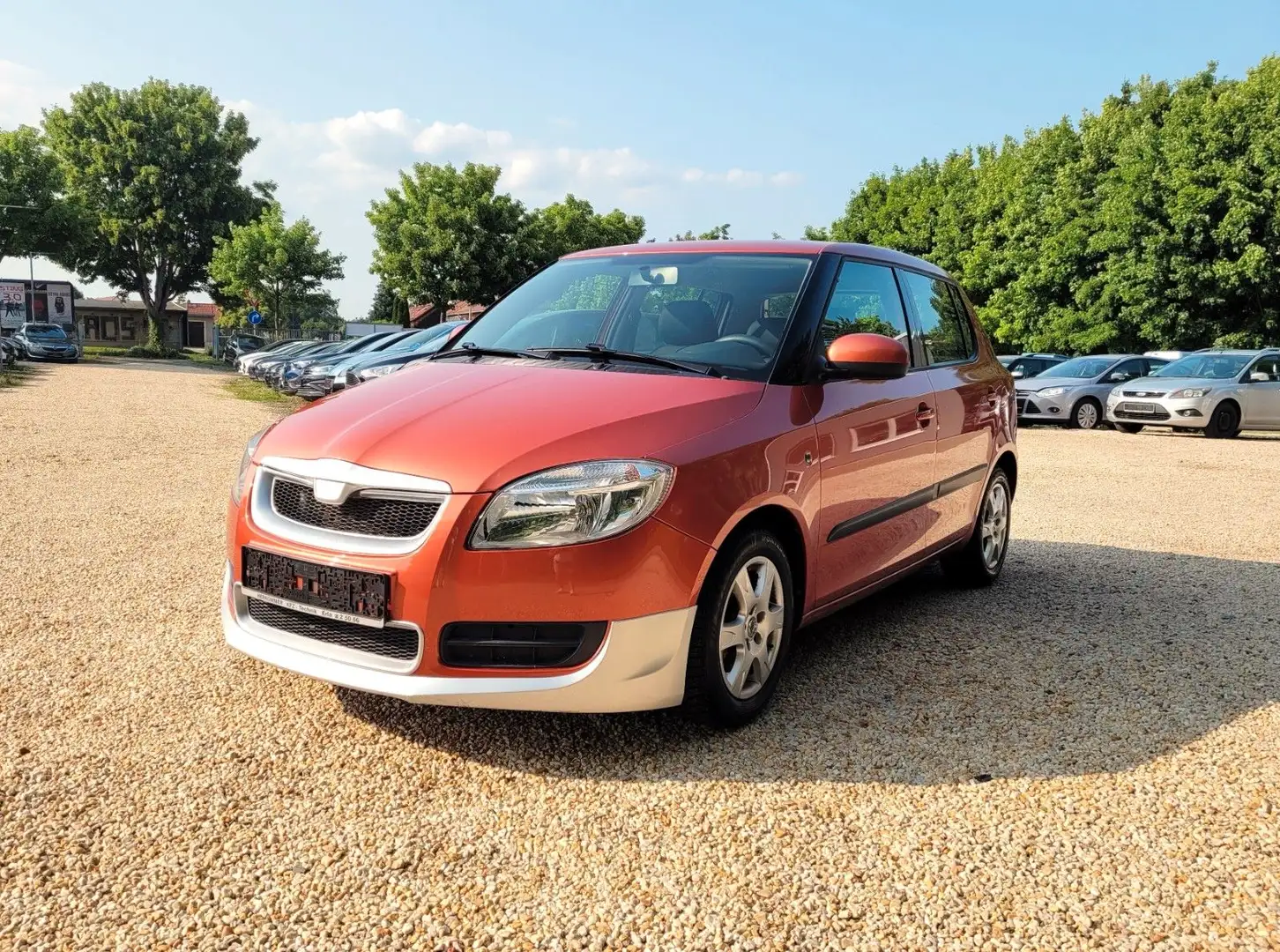 Skoda Fabia Ambiente 1.2 Euro 4*Tempomat*Klima*M+S* Orange - 1