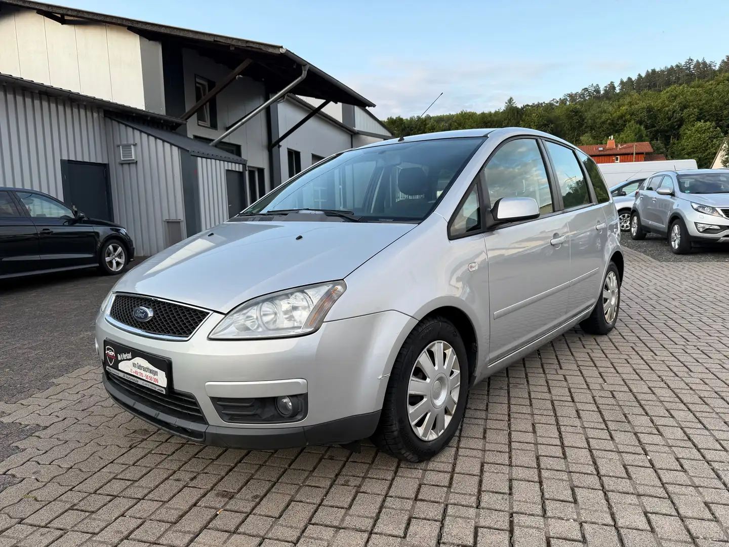 Ford Focus C-Max 1.6 16V Trend TÜV/AU NEU ERST 125.000KM Argent - 1