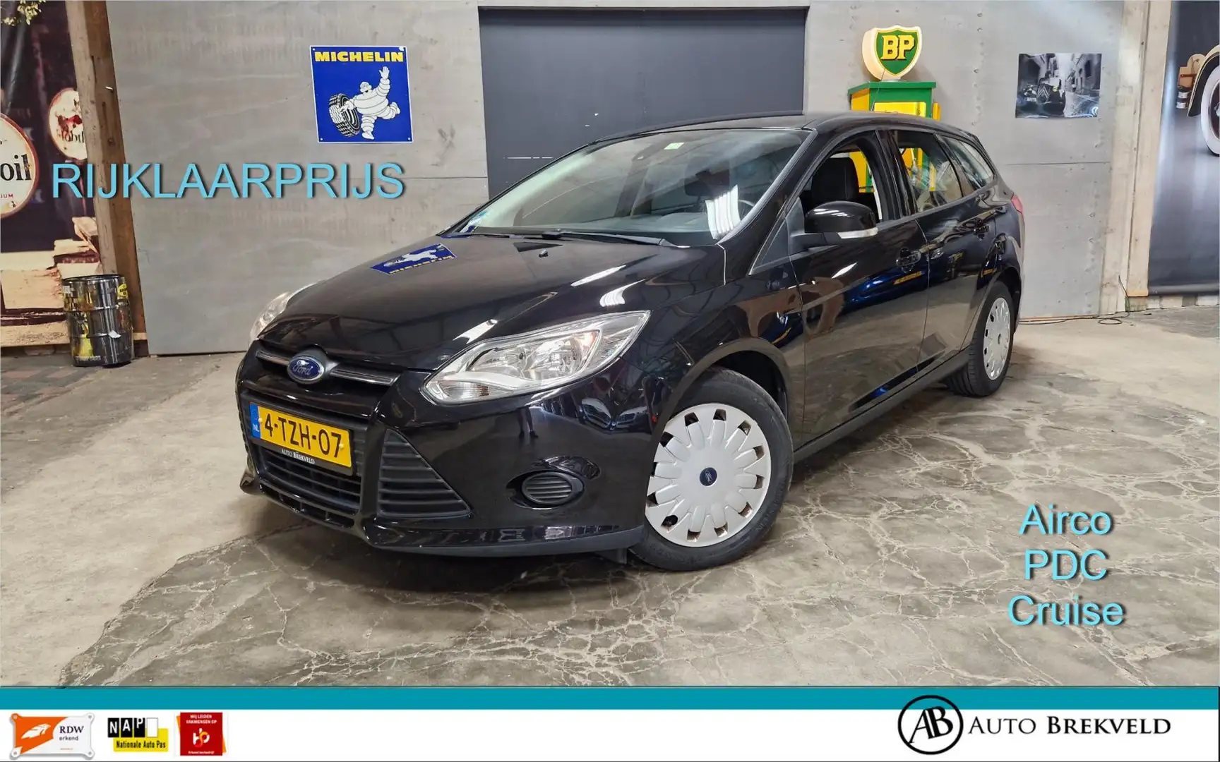 Ford Focus Wagon 1.6 TDCI Lease Trend 105PK | Rijklaarprijs | Nero - 1