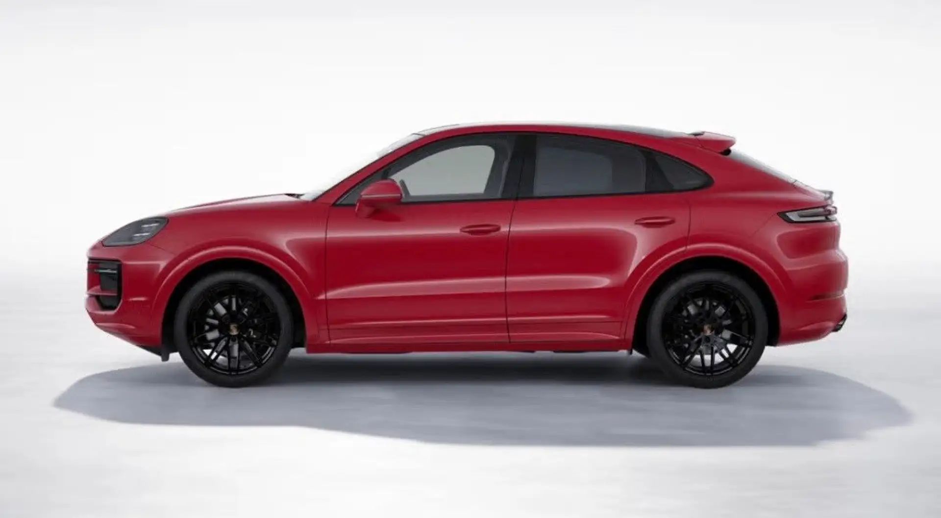 Porsche Cayenne Coupé Black Edition Panorama Chrono ACC Rot - 2
