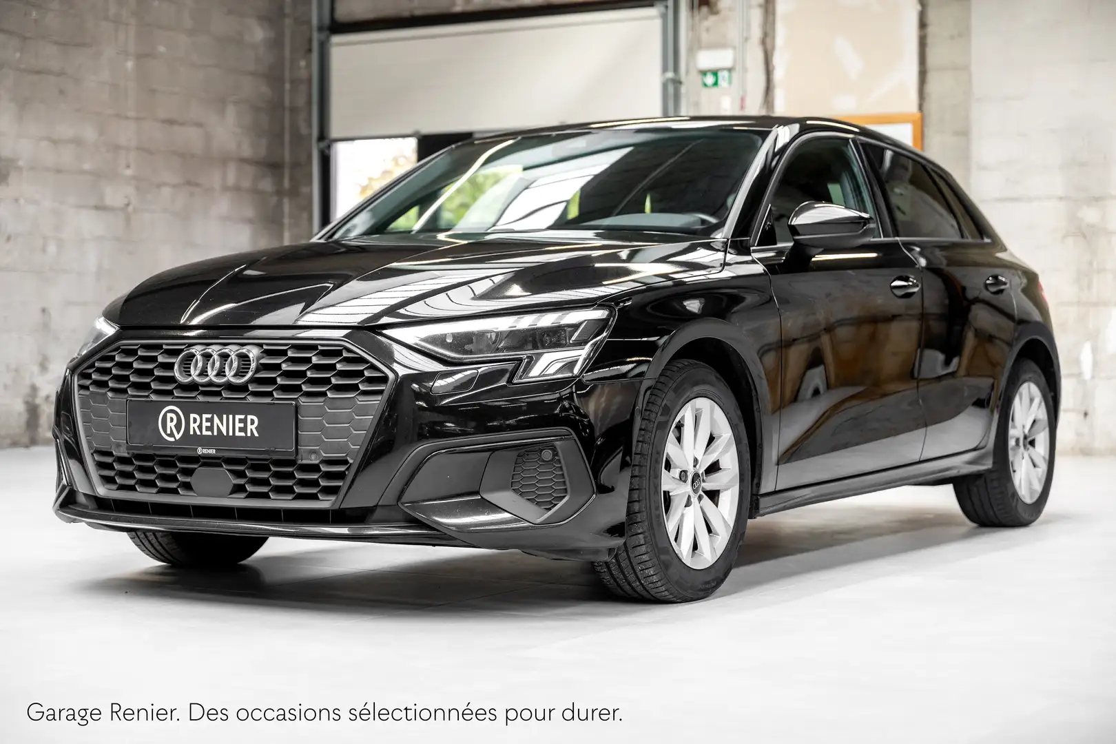 Audi A3 Sportback S-Tronic - CUIR - LED - CARPLAY Noir - 1