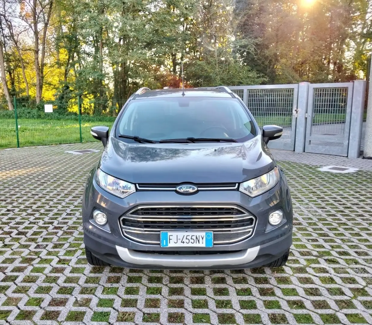 Ford EcoSport 1.5 TDCi 95 CV Titanium S*Pelle*Navi*Camera*E6 Gris - 2