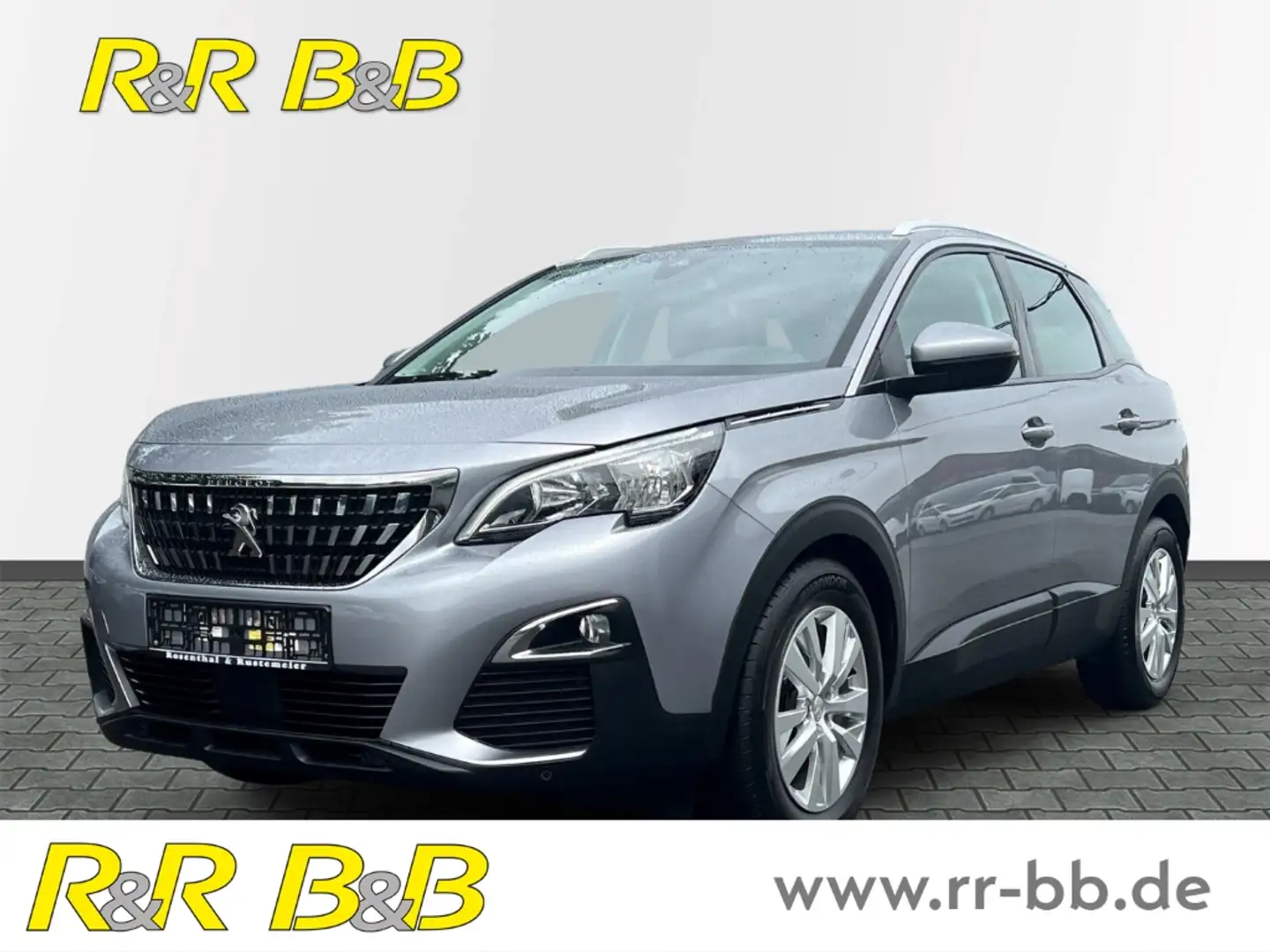 Peugeot 3008 Active 2.0 BlueHDi 150 FAP KLIMA+PDC+RFK+CARPLAY Gris - 1