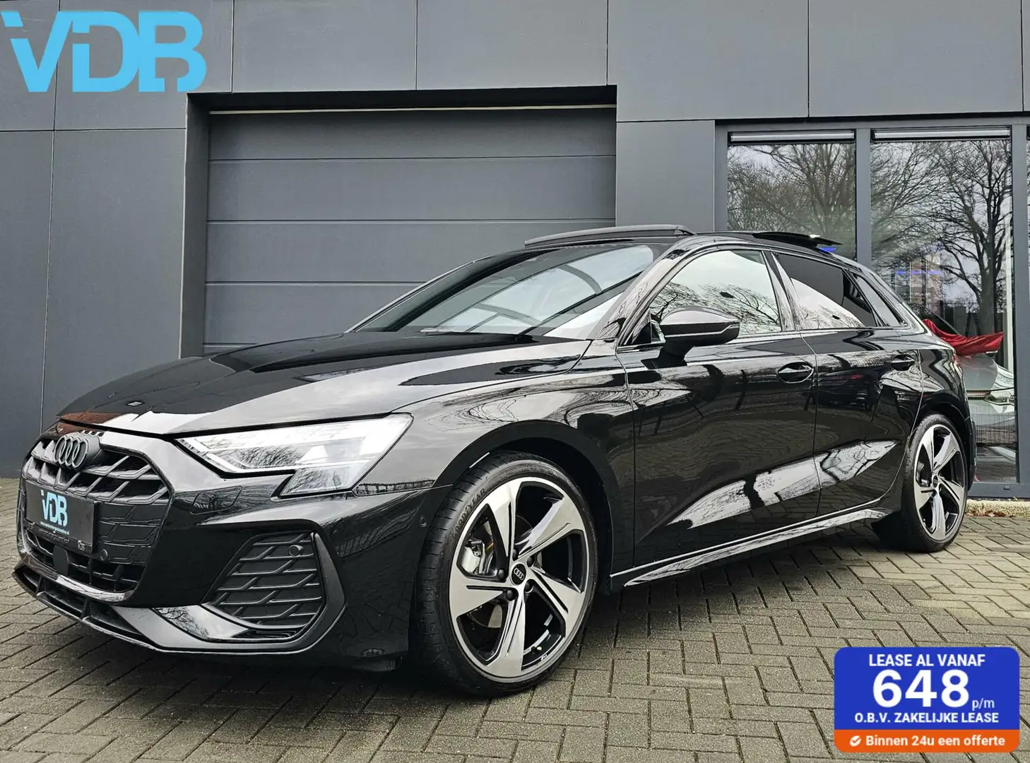 Audi A3 Sportback 35 TFSI S-Line FACELIFT RS STOELEN CARBO Zwart - 1