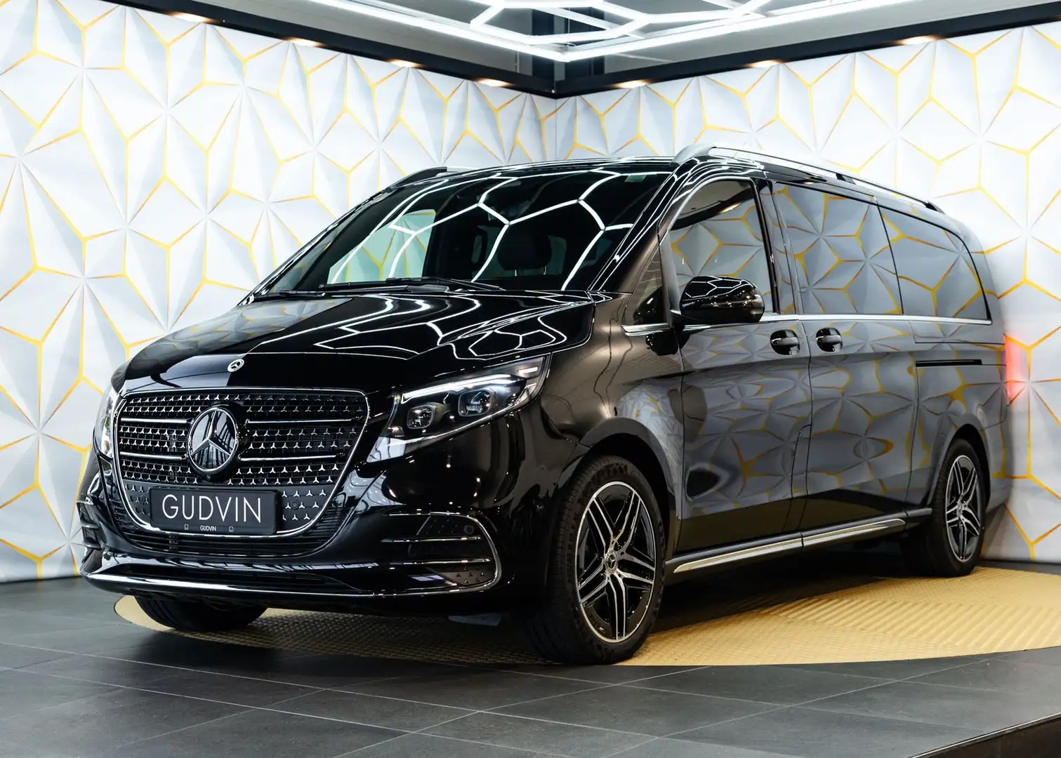 Mercedes-Benz V 300 Exclusive/Burm./Extralang/Luxussitz Negro - 2