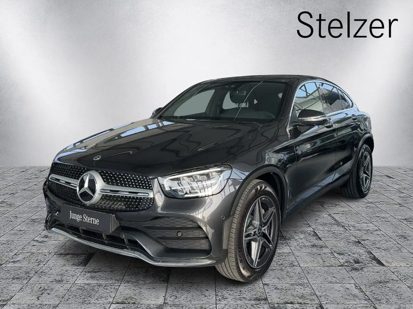Mercedes-Benz GLC 220 d 4MATIC Coupé PTS Shz Ambi Sportpaket Grau - 2