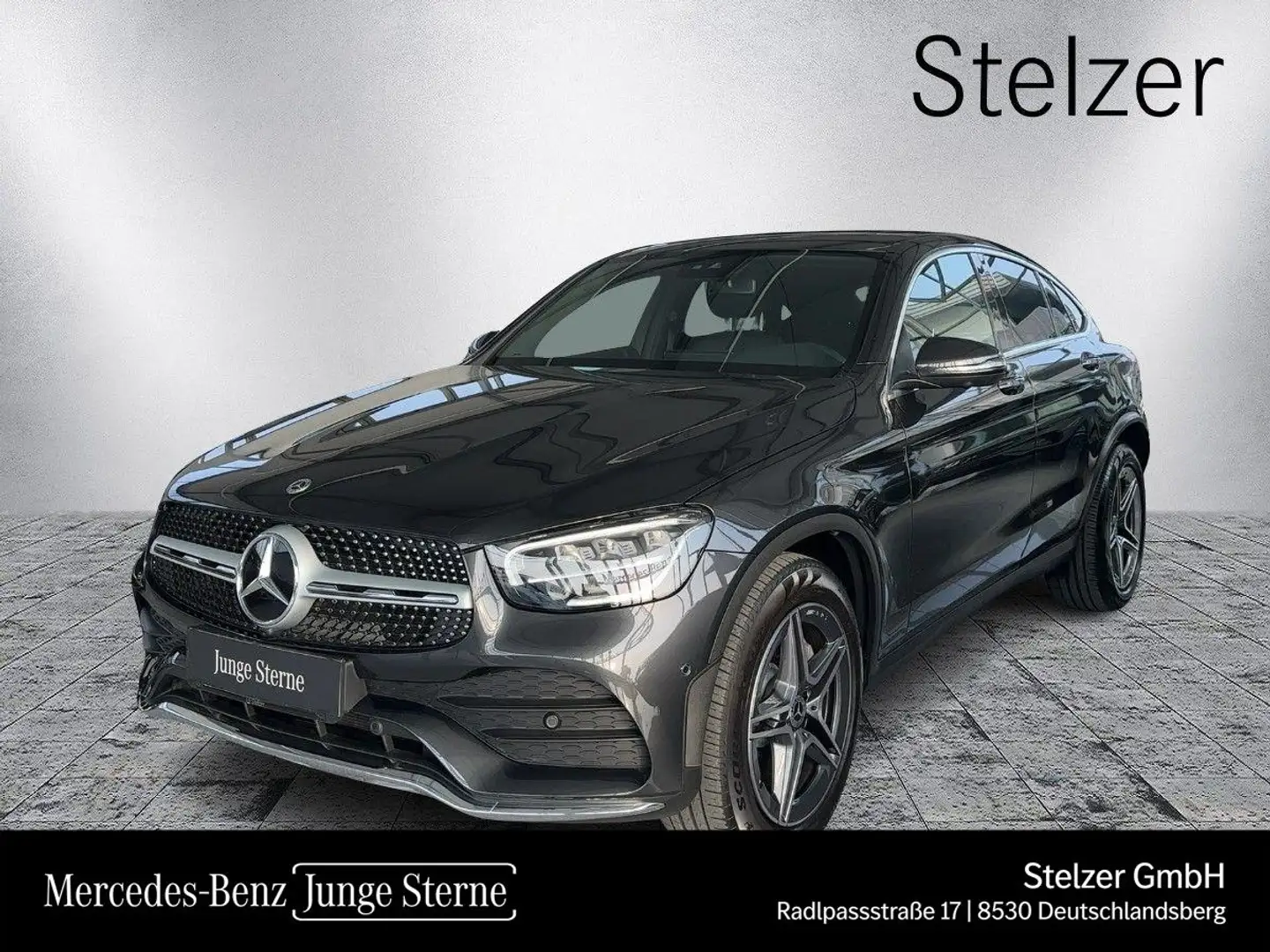 Mercedes-Benz GLC 220 d 4MATIC Coupé PTS Shz Ambi Sportpaket Grau - 1