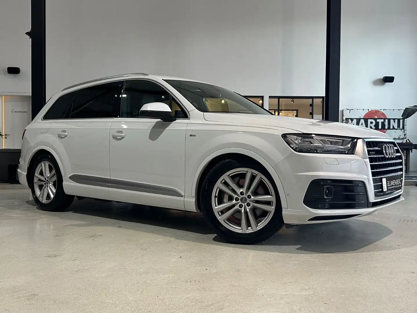 Audi Q7 3.0 TDI quattro *S-line +,7-Sitz,*TV*Pano* Blanc - 2