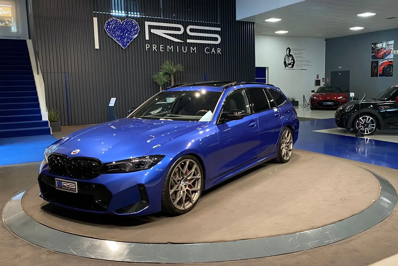 BMW 340 M340i xDrive Touring Azul - 2