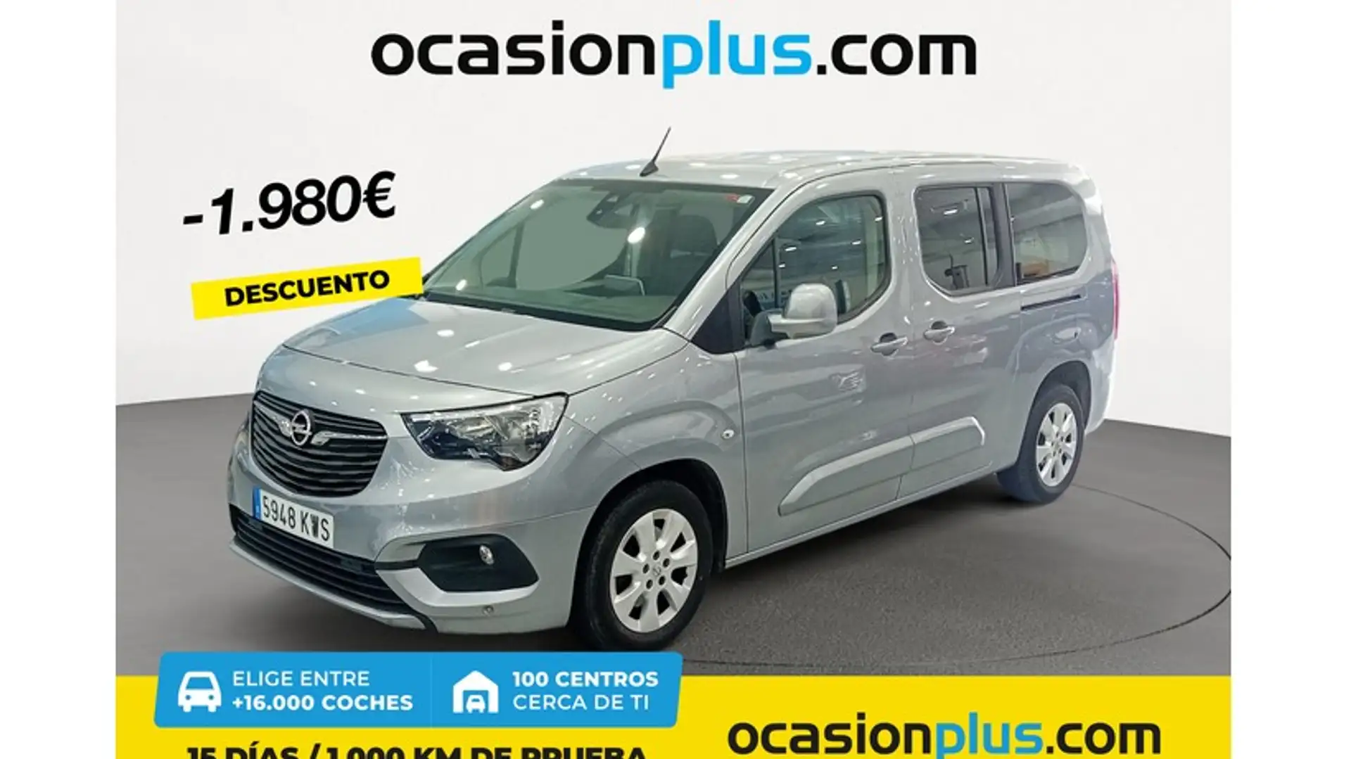 Opel Combo Life 1.5TD S/S Selective XL 100 Gris - 1