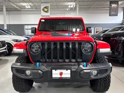 Red 2021 Jeep Wrangler 4xe SUV / Crossover Four-Wheel Drive 8-Speed Automatic