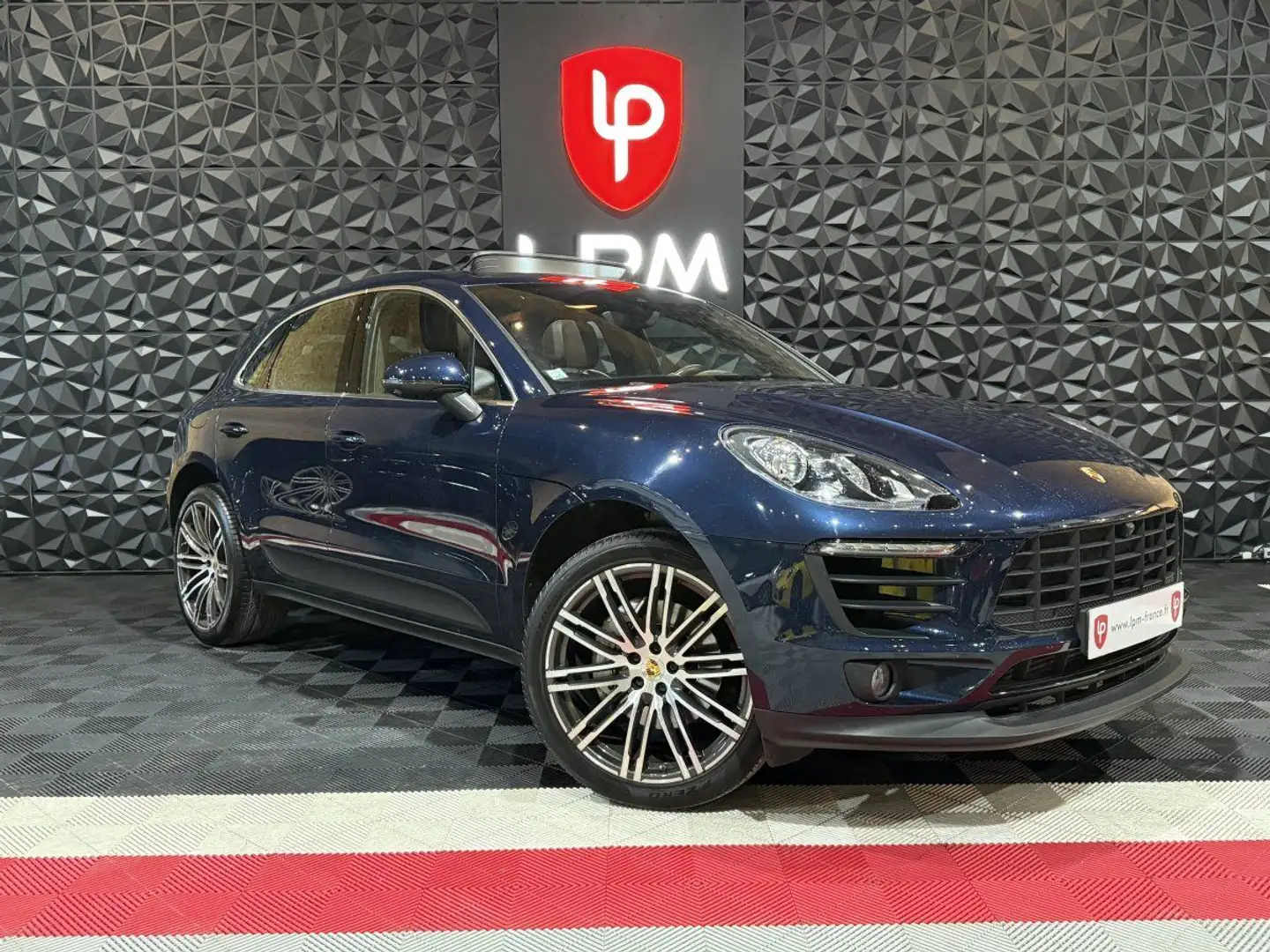 Porsche Macan 3.0 V6 258ch S Diesel PDK Bleu - 1