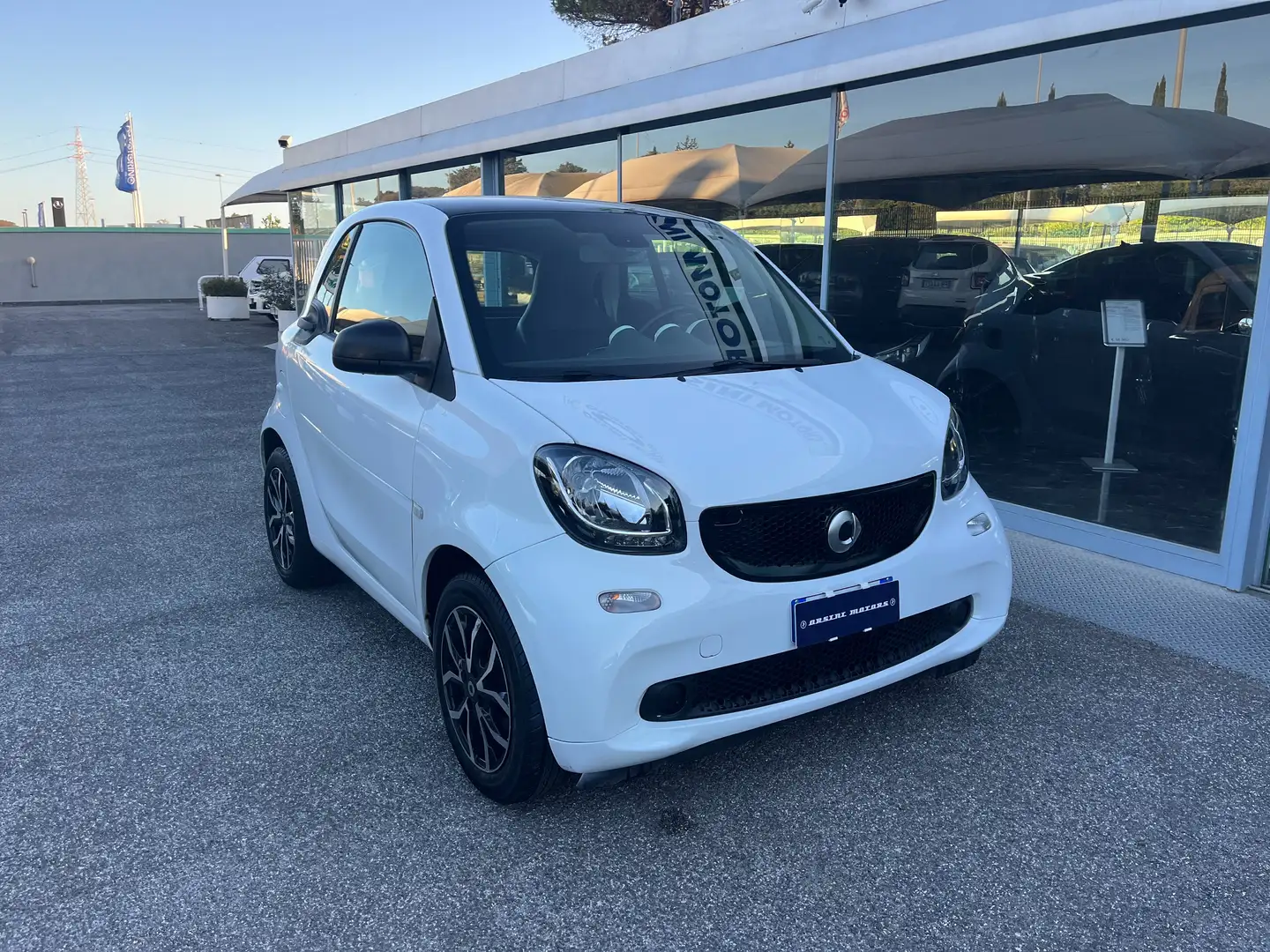 smart forTwo Fortwo 1.0 71cv twinamic Blanc - 1