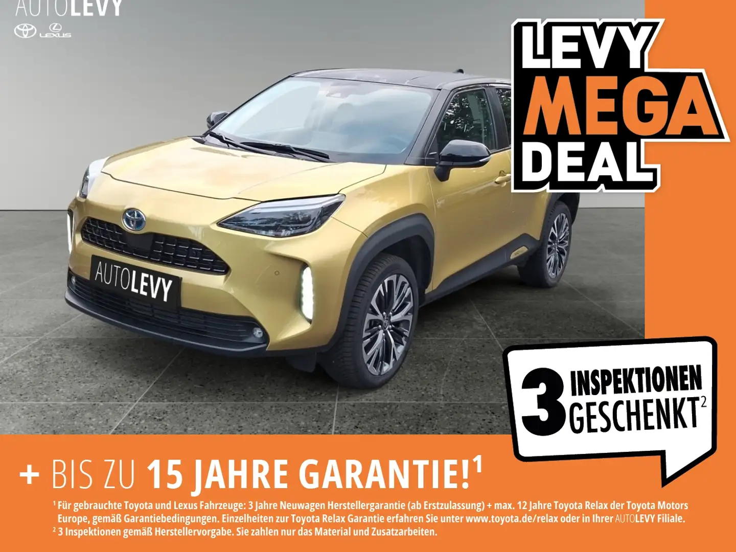 Toyota Yaris Cross 1.5 Hybrid Elegant *CARPLAY*JBL*LHZ* Gold - 1