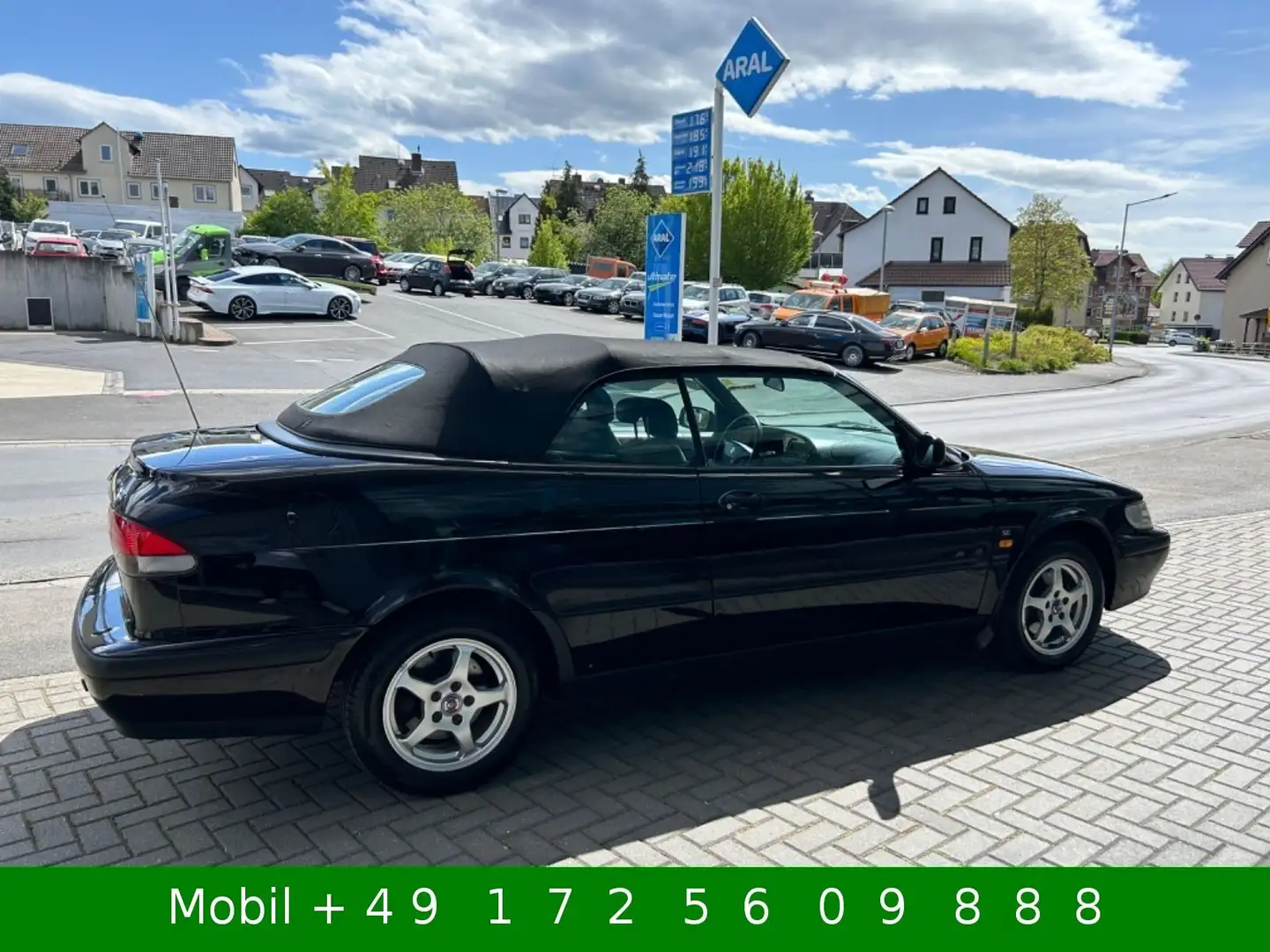 Saab 9-3 2.0t Ecopower SE Cabriolet Leder Klimaa Black - 2
