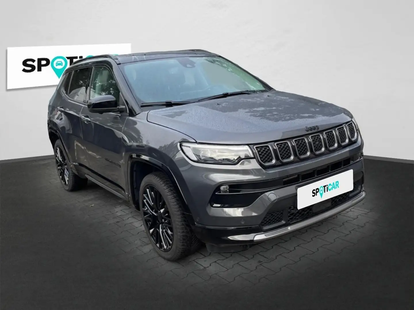 Jeep Compass Compass S 1.5 Multi Air Leder Navi Keyless Grau - 2