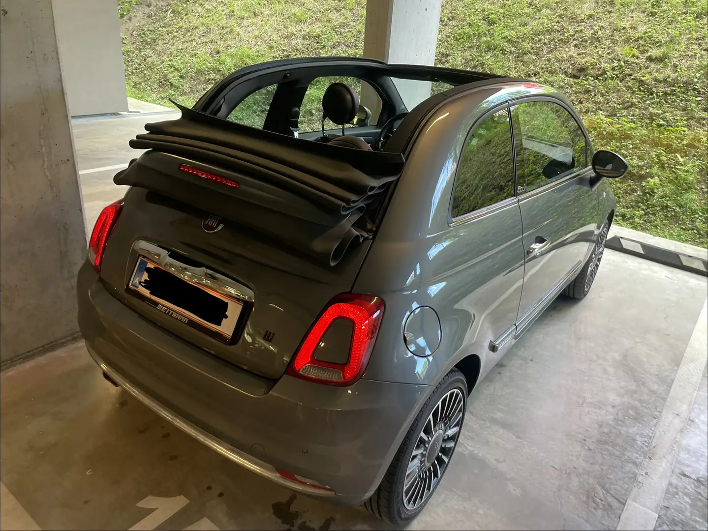 Fiat 500C 1,2 8V Star, Benziner Grau - 2