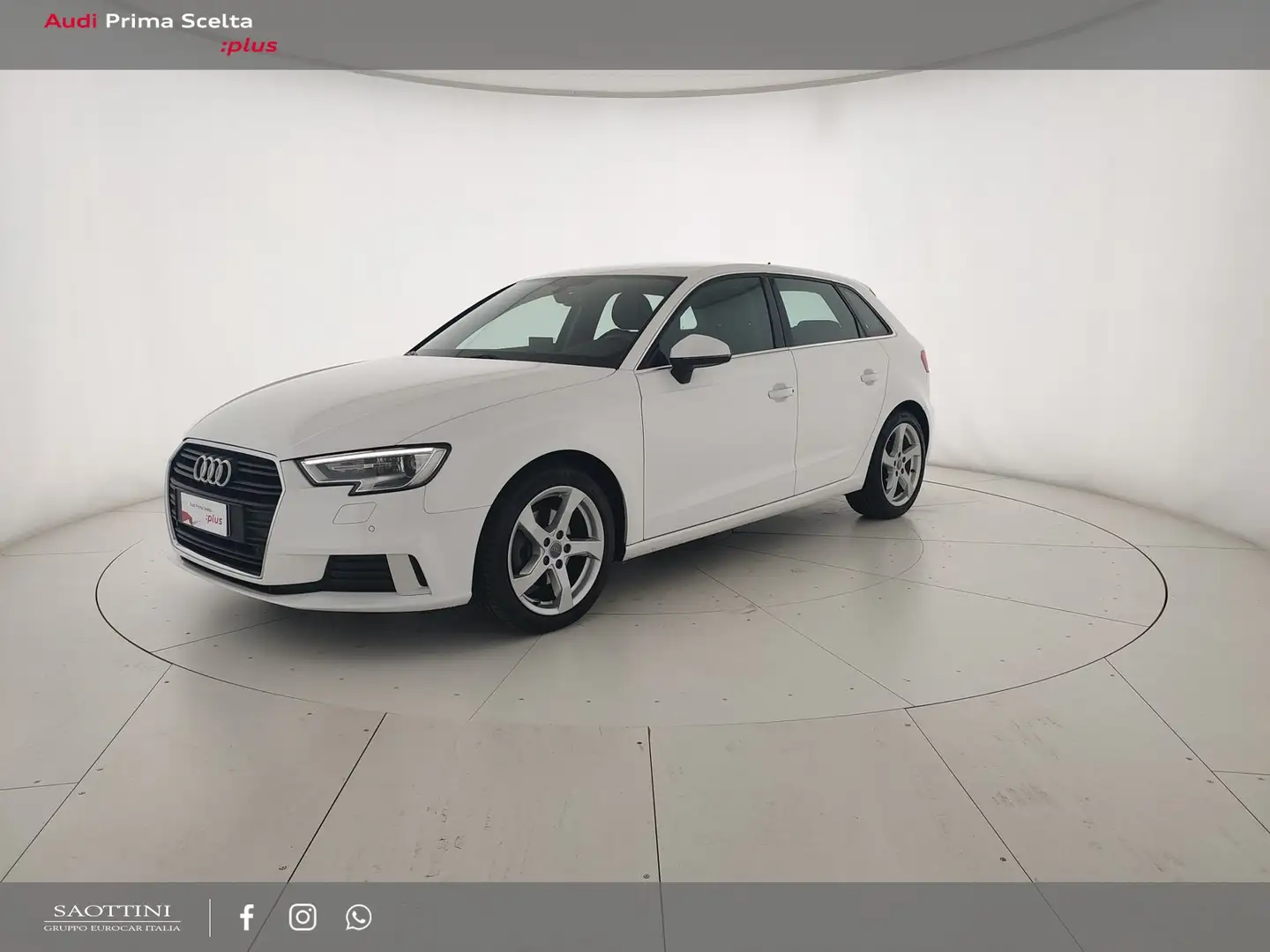 Audi A3 Sportback 30 1.6 TDI Sport 116 CV Bianco - 1