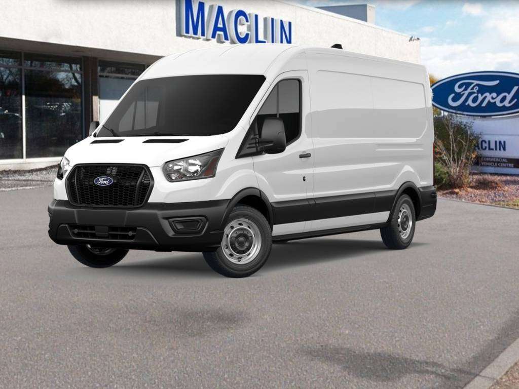 White 2026 Ford Transit Cargo Van All-Wheel Drive Automatic