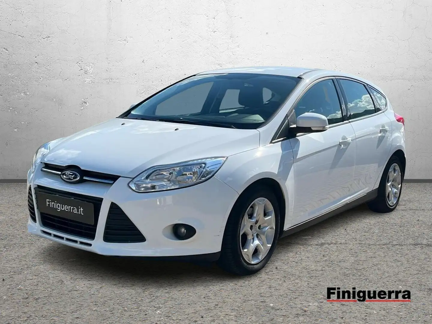 Ford Focus Focus 1.6 TDCi 115CV Titanium Blanc - 1