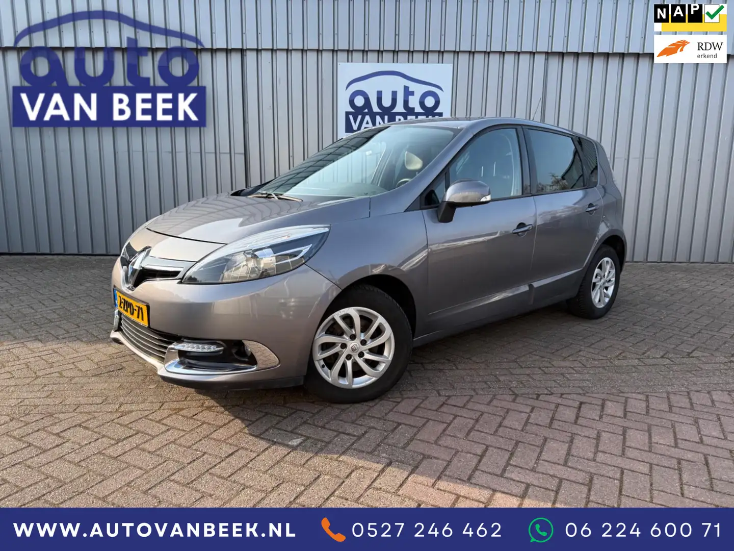 Renault Scenic 1.5 dCi Bose|Trekhaak|1 jaar APK Grigio - 1