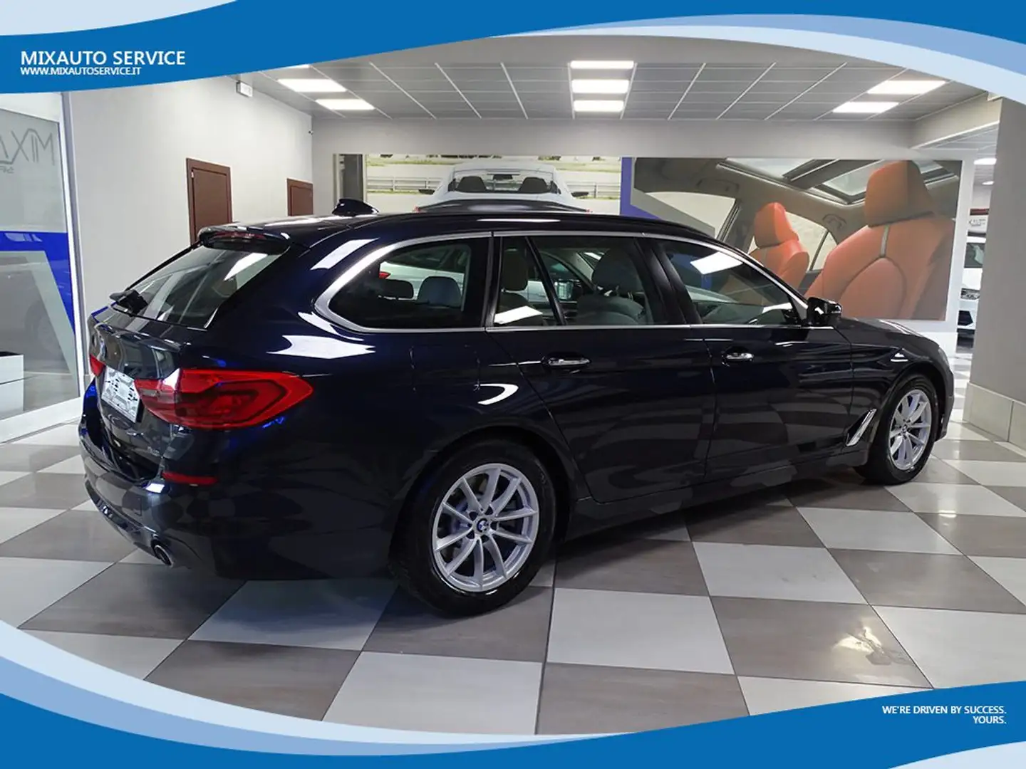BMW 520 dA Touring Business Edition EU6 Blu/Azzurro - 2