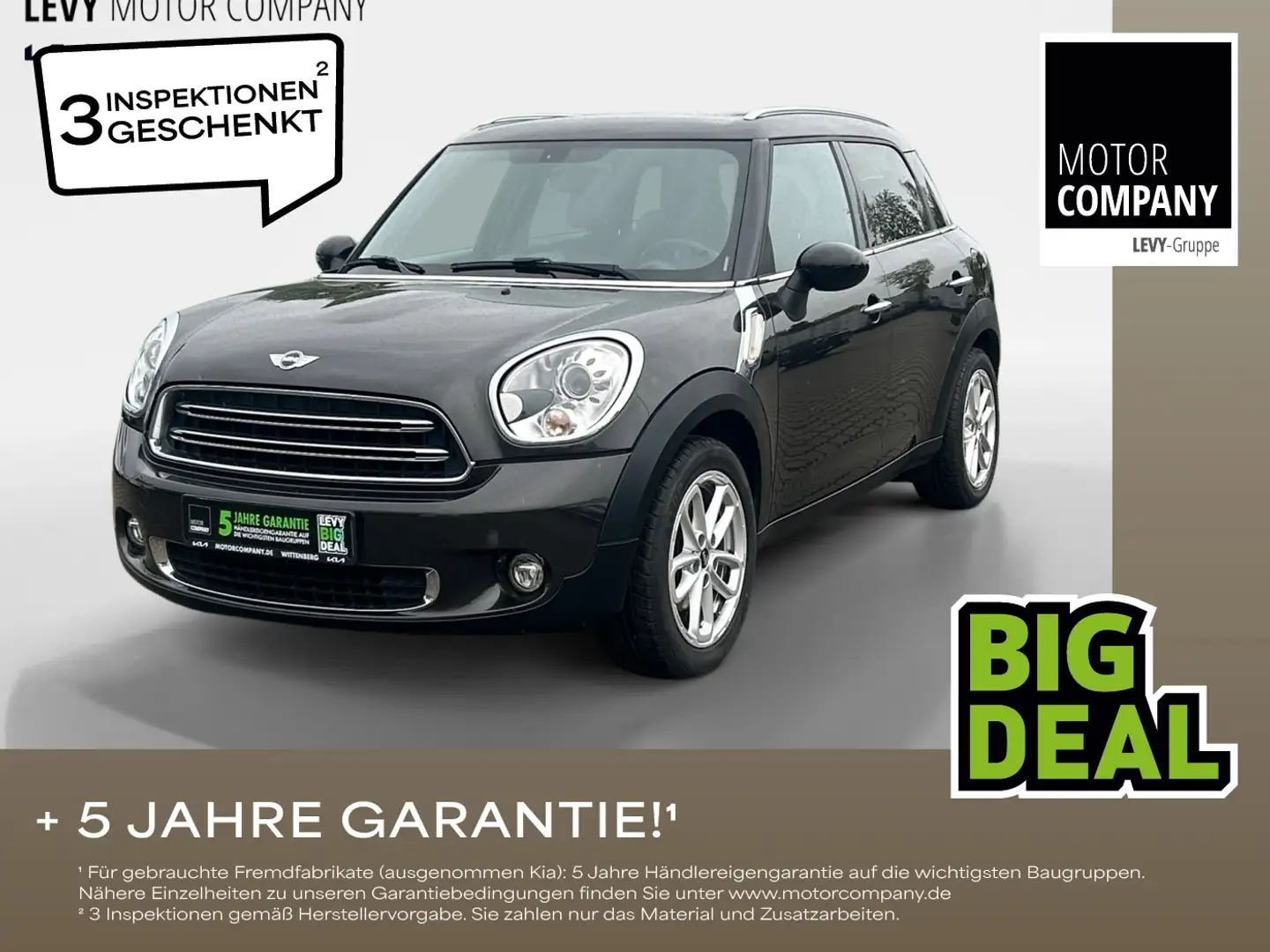 MINI Cooper Countryman 1.6 BiXenon KlimaA Teilled. Gris - 1