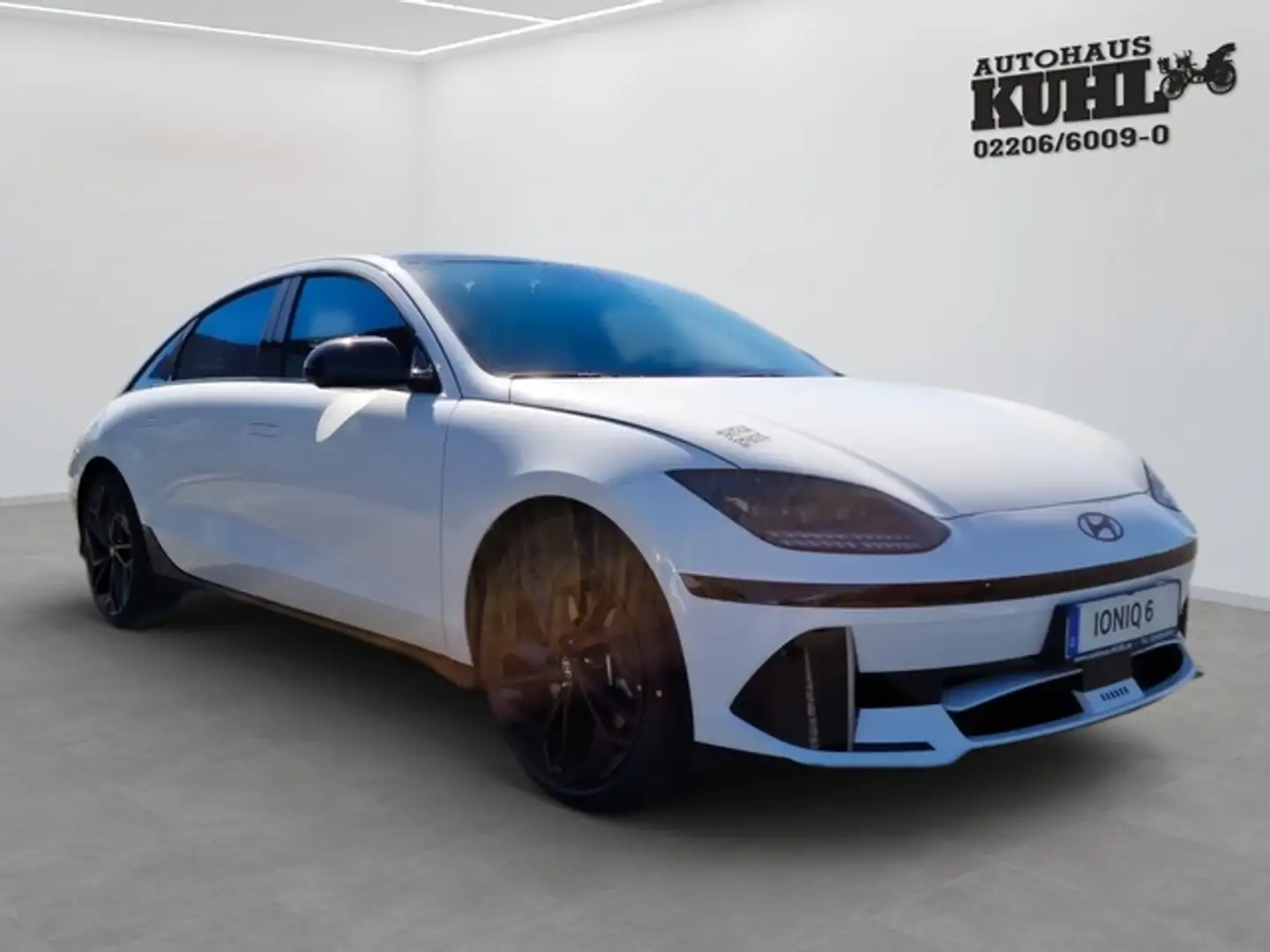 Hyundai IONIQ 6 First Edit 77,4kWh 4WD Leder,Nav+360°Cam Biały - 2