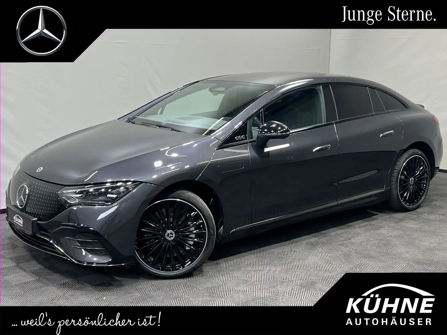 Mercedes-Benz EQE 300 AMG Advanced Plus Night Airmatic Digital Szary - 1