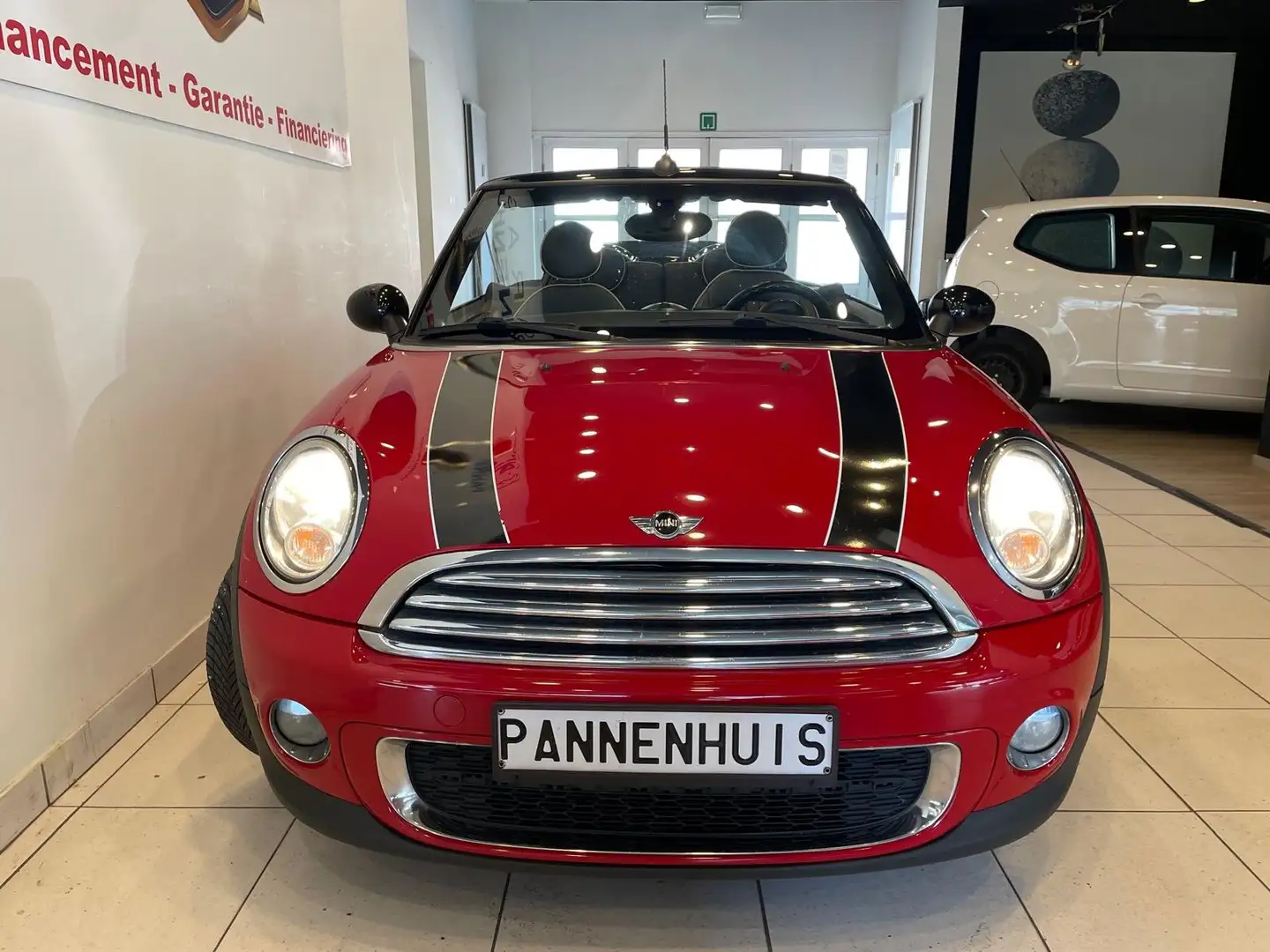 MINI Cooper D Cabrio Cabriolet 1.6 DPF Rouge - 2