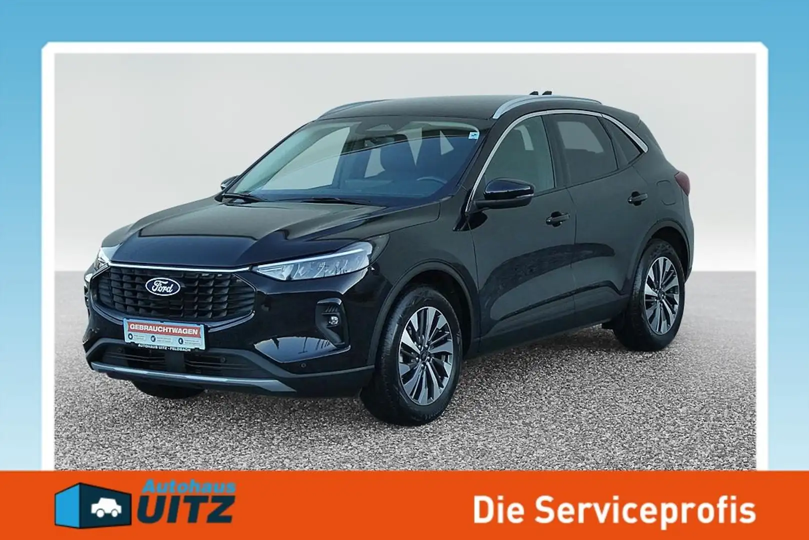 Ford Kuga 1.5 Titanium +AHK+LED+KeyGo+PDC+Winter Schwarz - 1