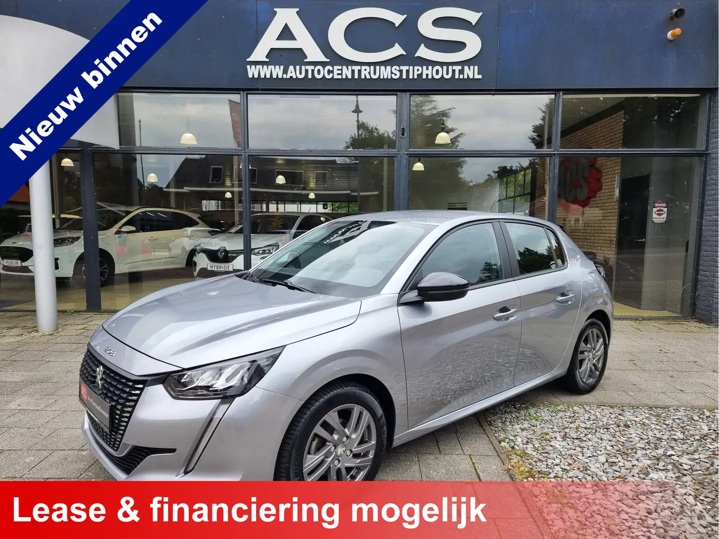Peugeot 208 1.2i Active Pack | Android/Apple | Lane-assist | 4 Grijs - 1