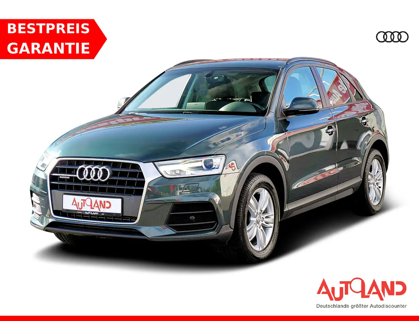 Audi Q3 2.0 TFSI quattro basis DSG Bi-Xenon Navi AHK Vert - 1