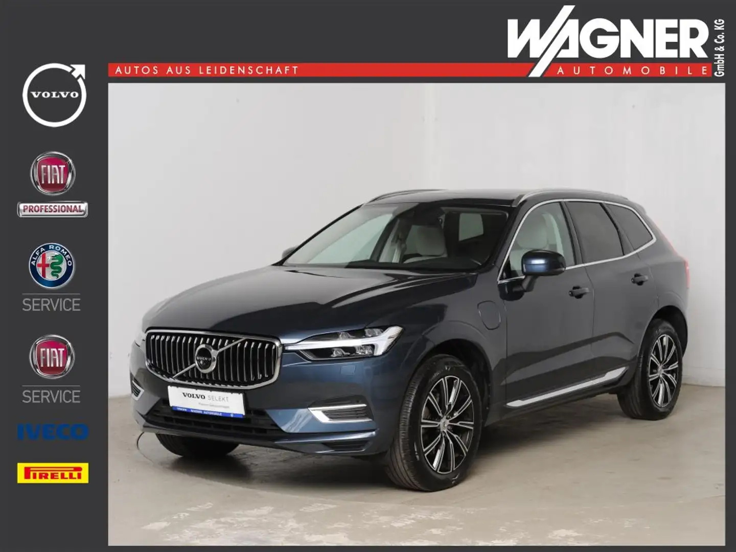 Volvo XC60 T8 AWD Recharge Geartronic Inscription *AHK* Blu/Azzurro - 1