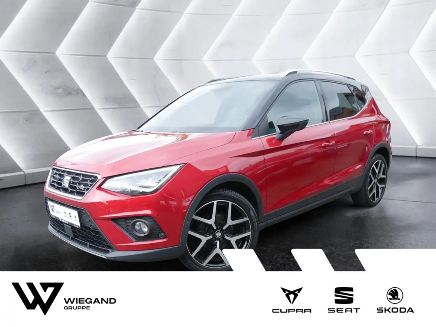 SEAT Arona 1.0 TSI FR DSG LED SPORT-PAKET BEATS Rot - 1